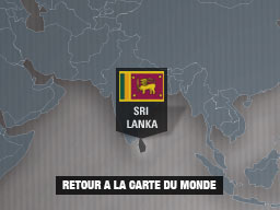 Carte du Sri Lanka